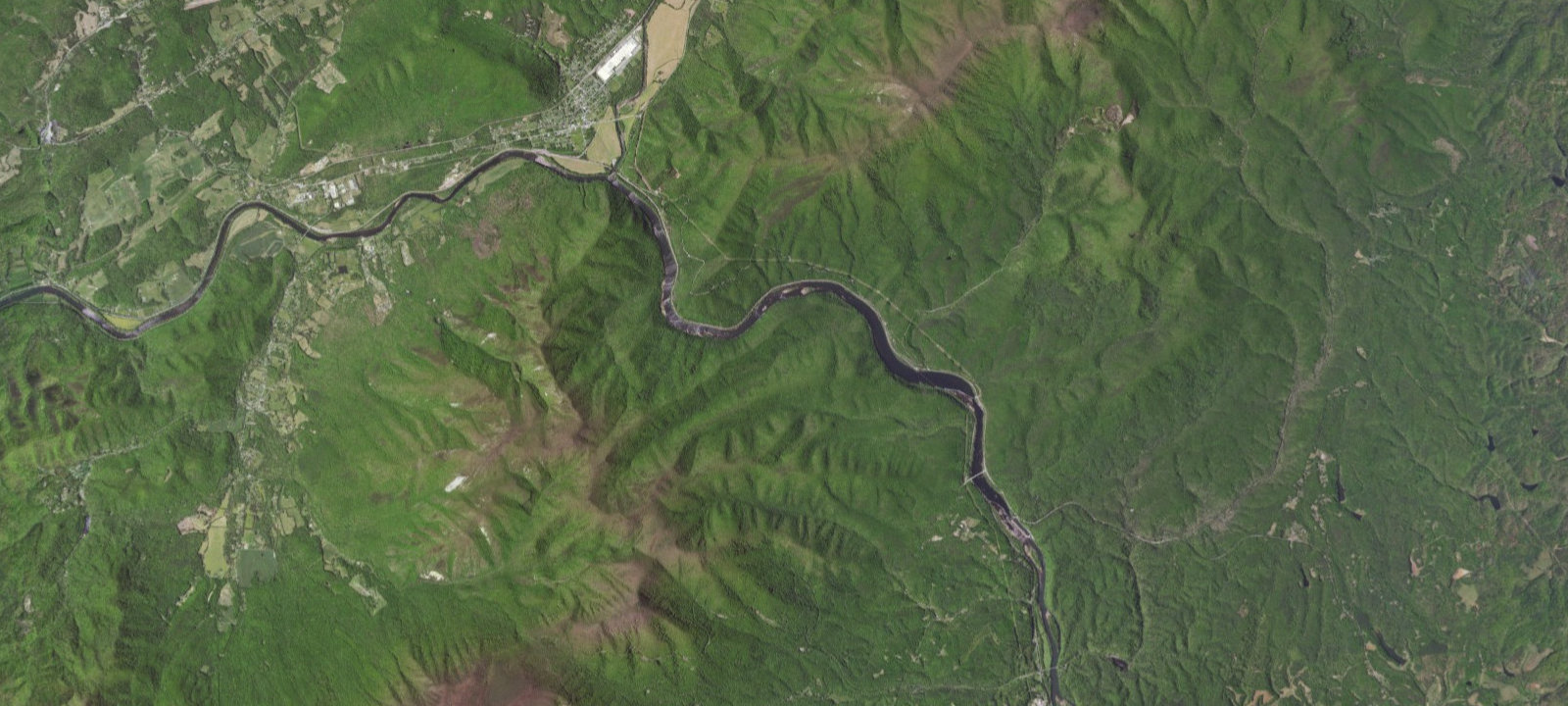 Map of Matts Creek Shelter