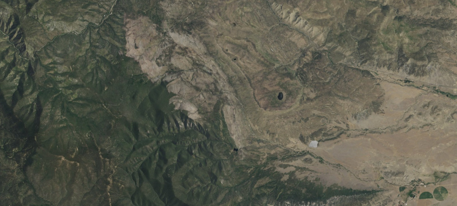 Map of Aspen Springs Camp