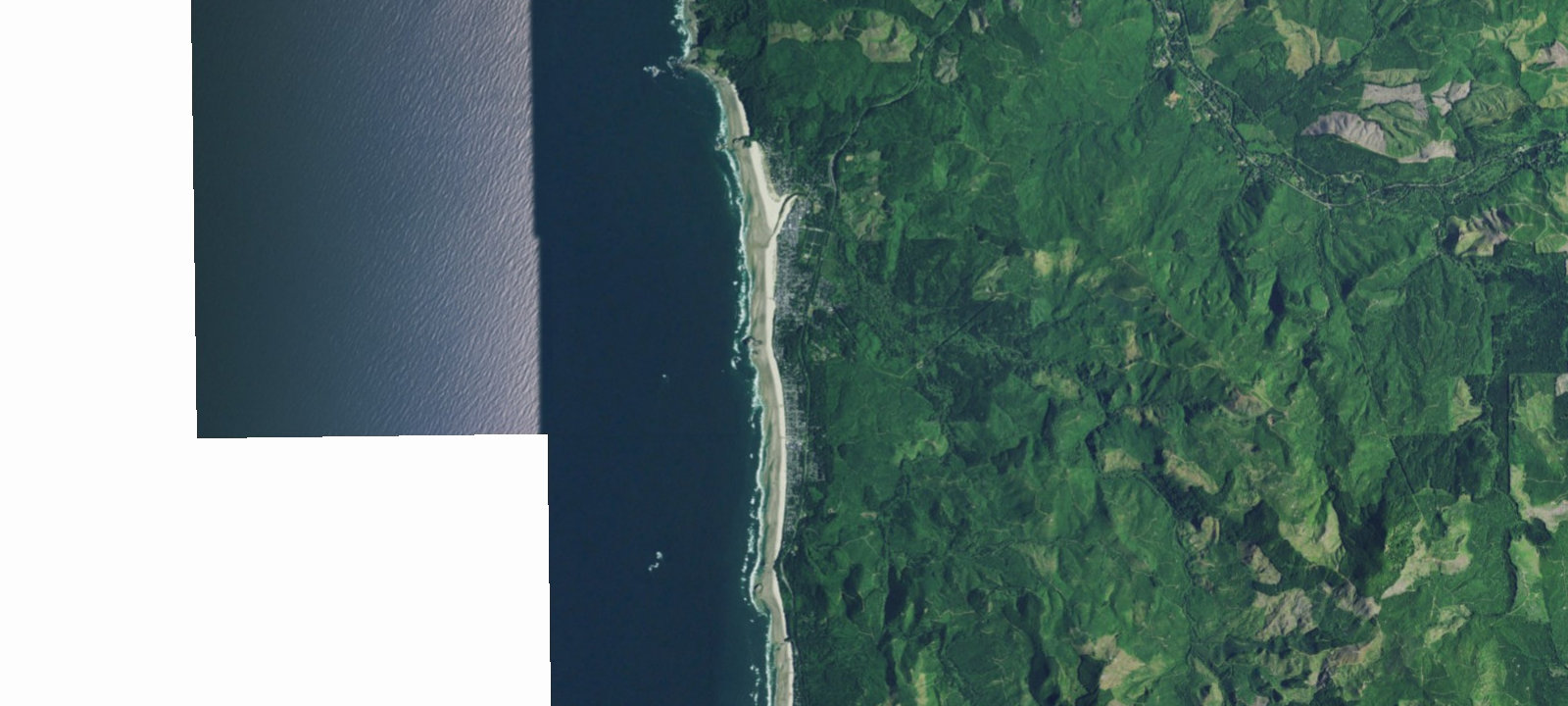 Map of Cannon Beach RV Resort