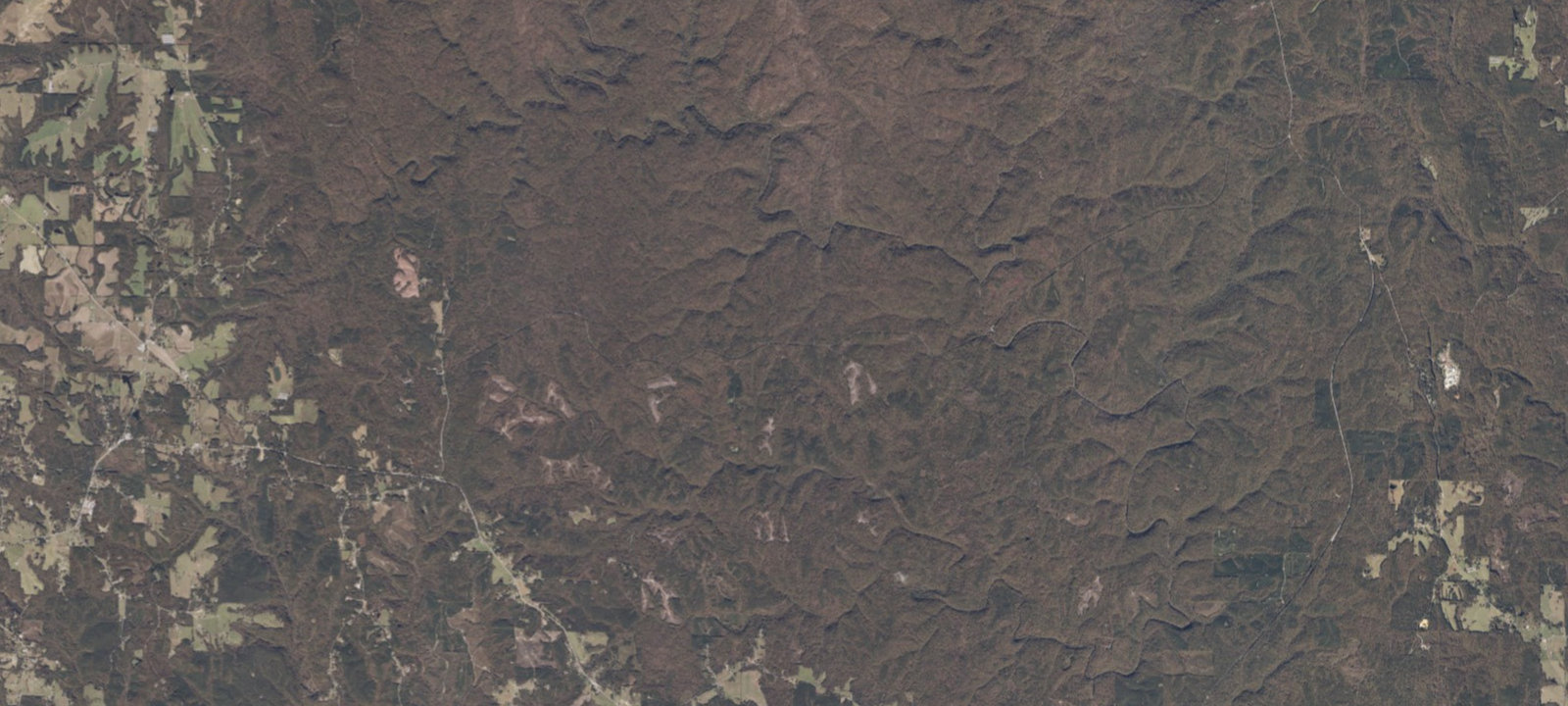 Map of Wolf Pen Hunters Camp