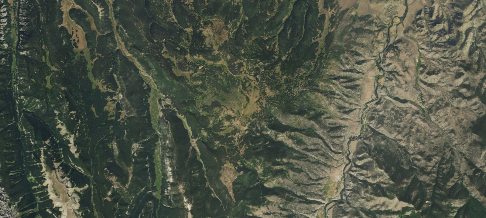 Map of Alpine Plateau Dispersed Area