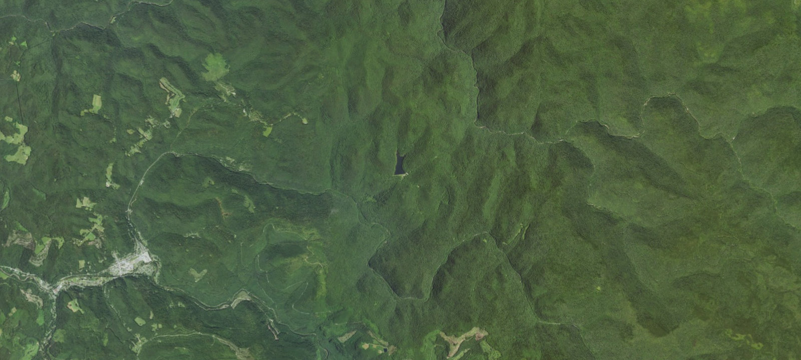 Map of Summit Lake Campground