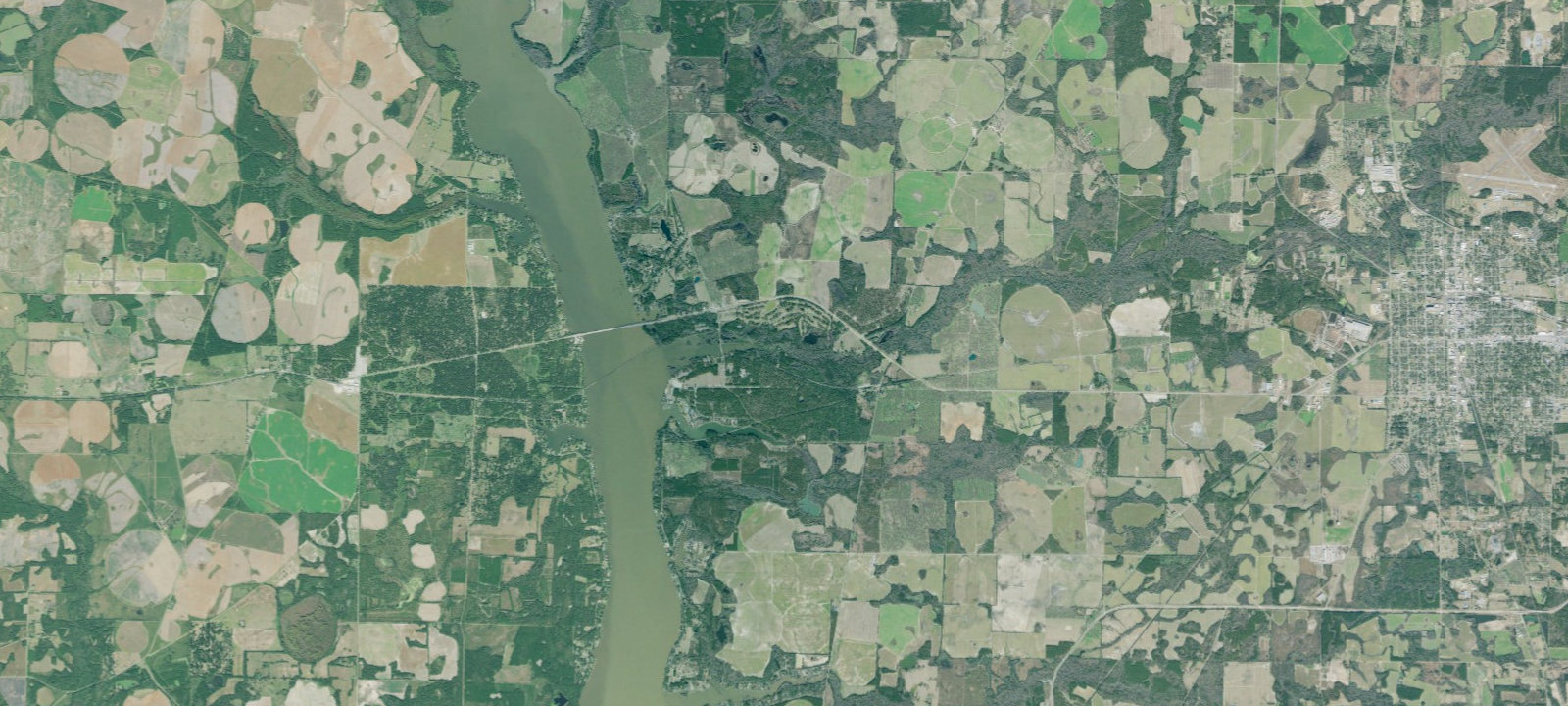 Map of Primitive campground