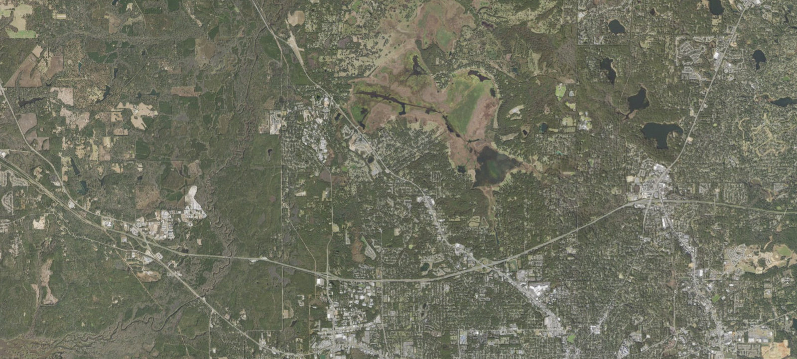 Map of Big Oak RV Park