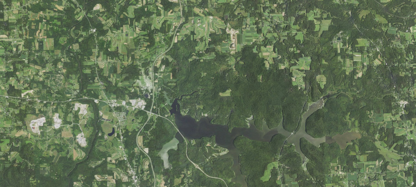 Map of North Country Trail - Link Road Shelters