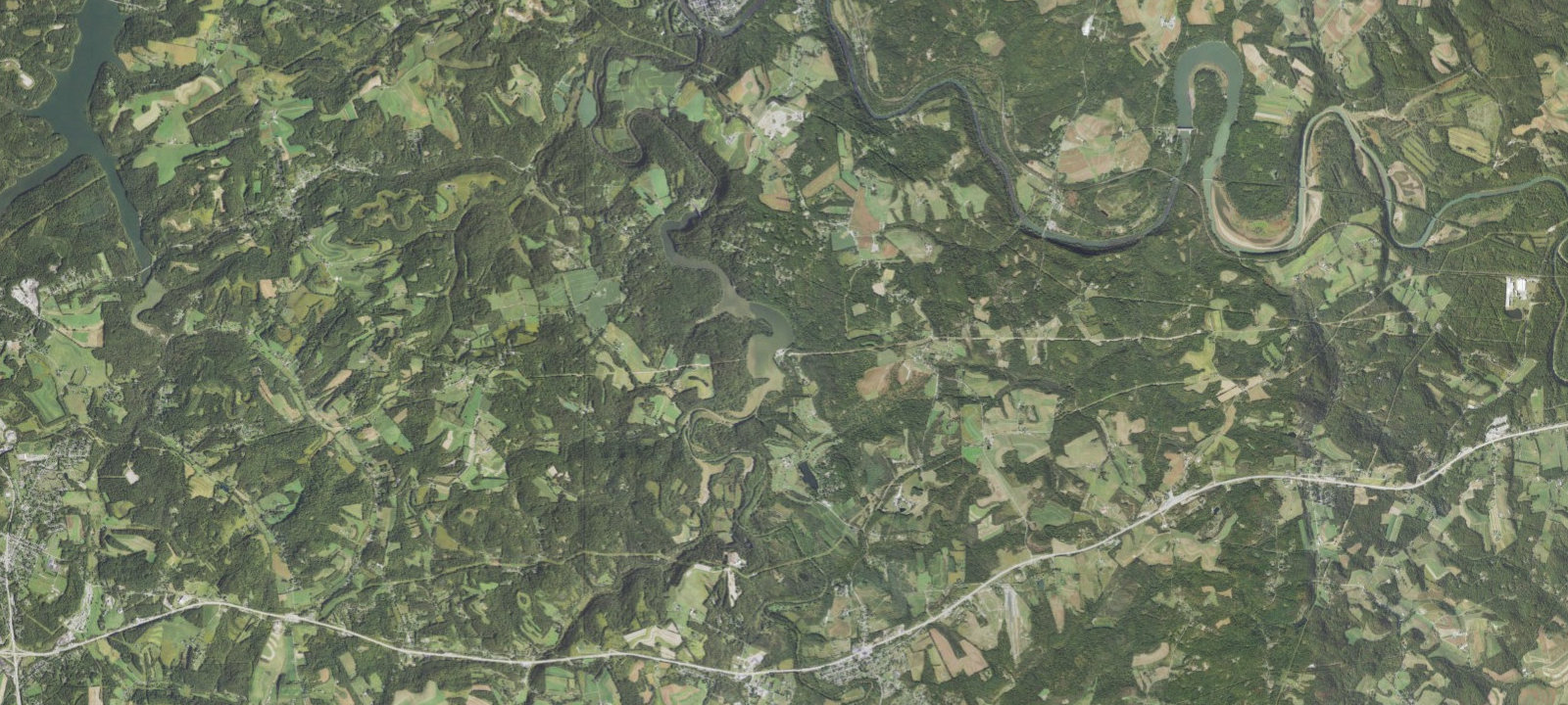 Map of Bush Recreation Area