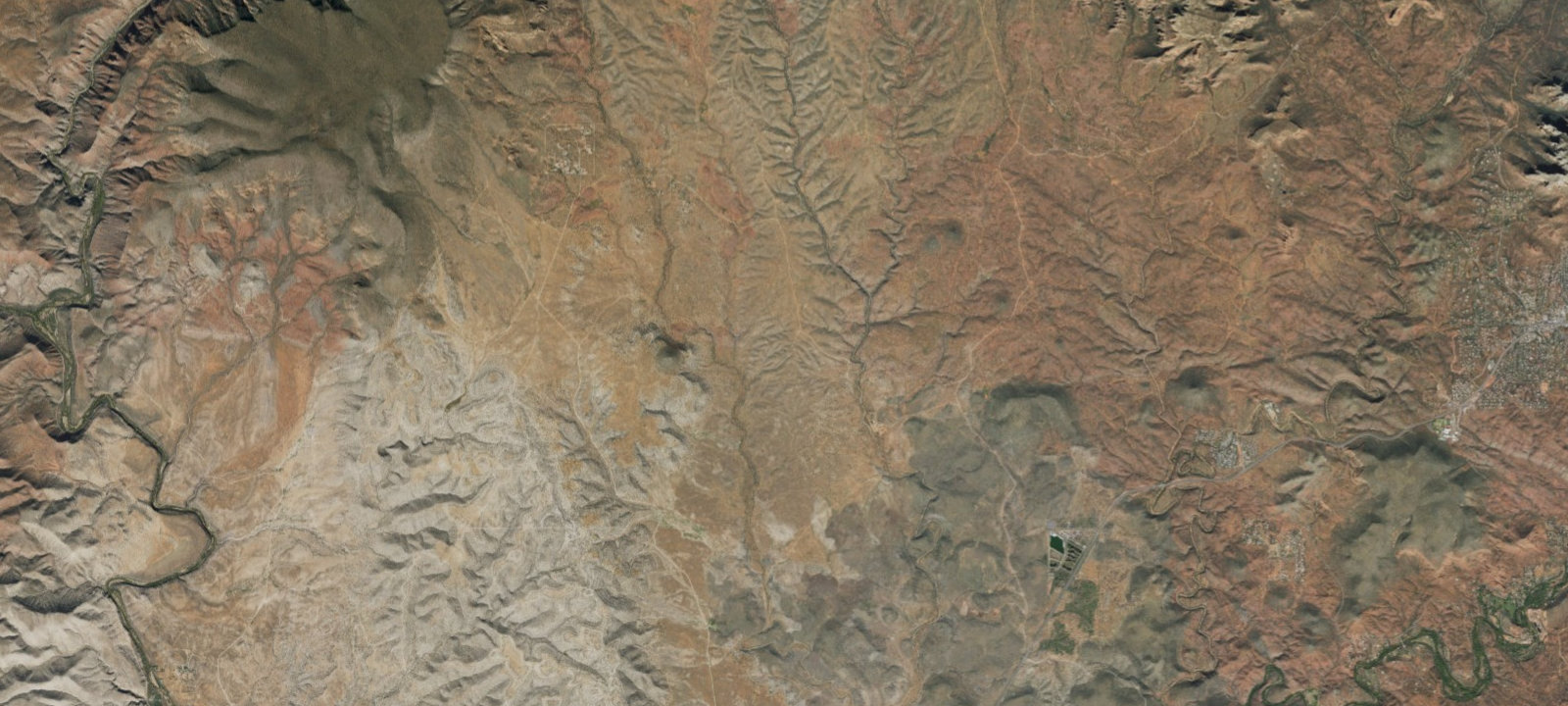 Map of Coconino National Forest