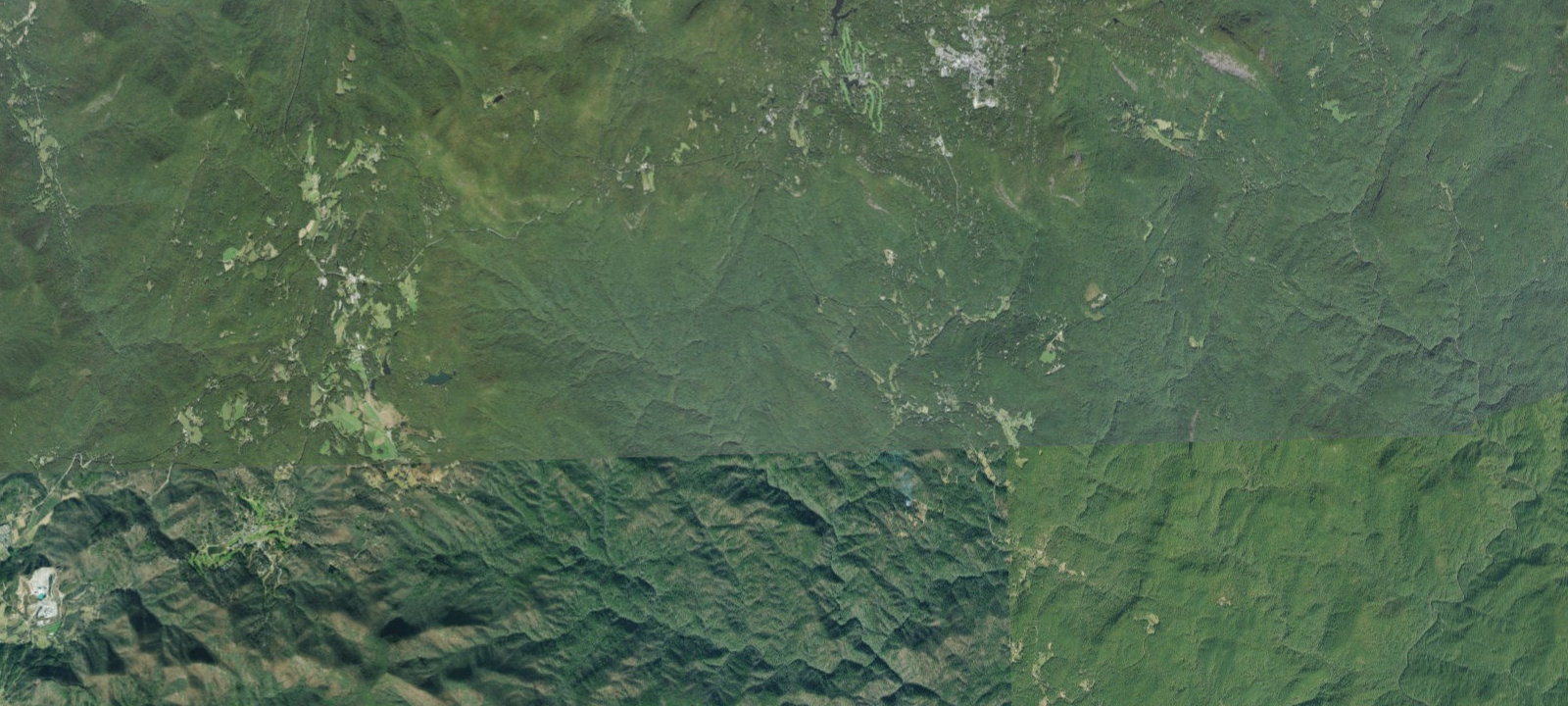 Map of Blue Valley Dispersed Camping