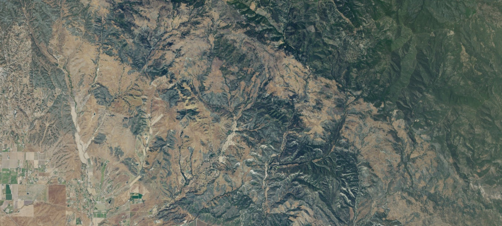 Map of Figueroa Mountain USFS Rd Offshoot