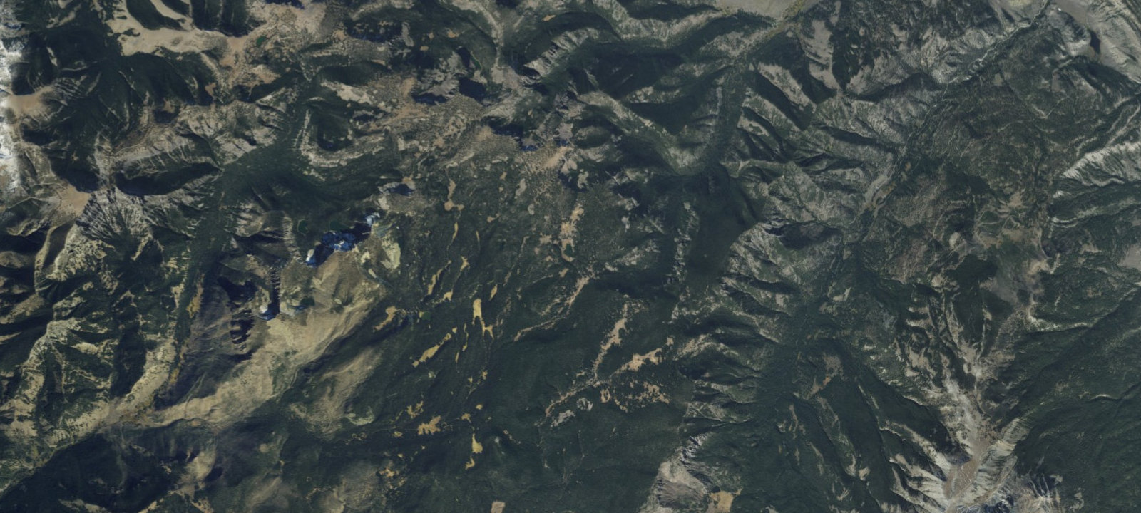 Map of High Lake Outlet