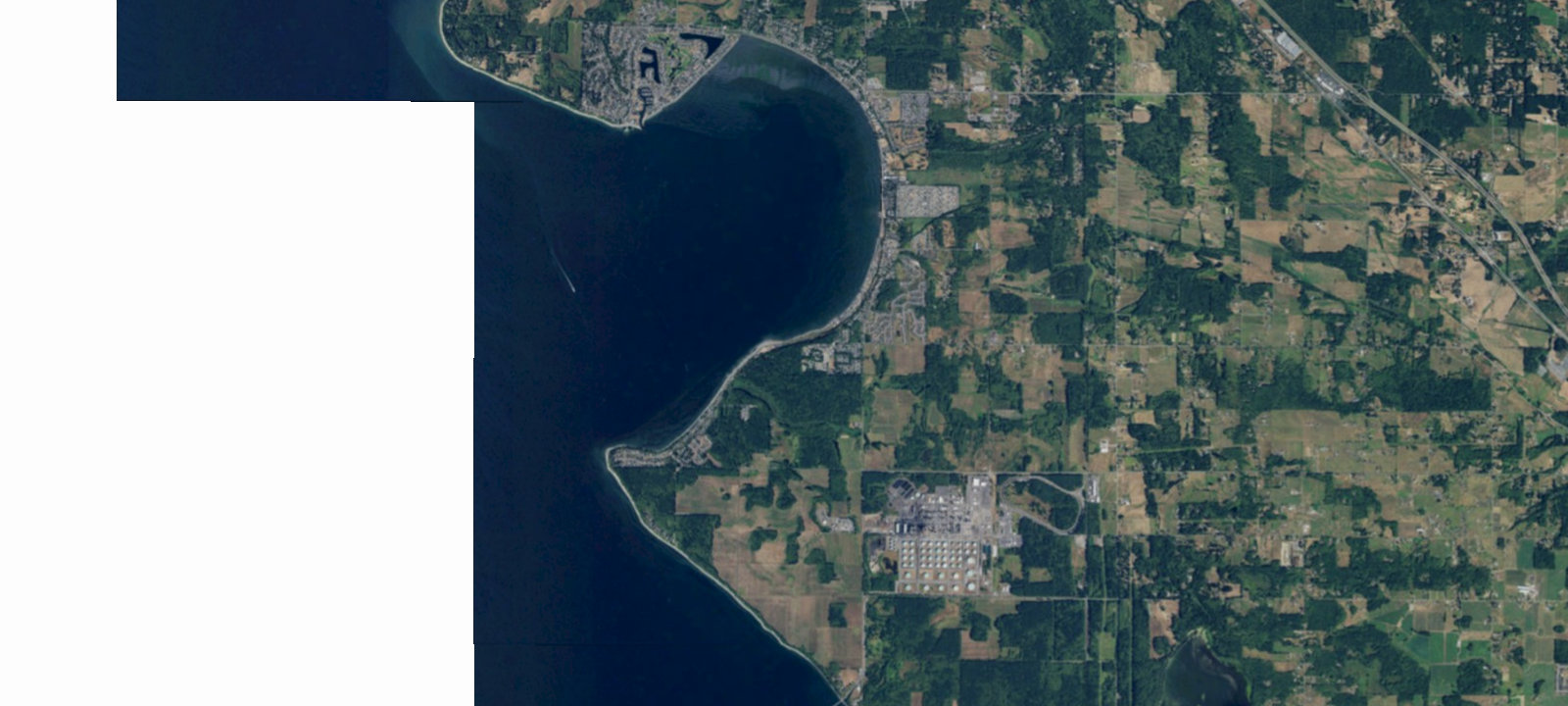 Map of Birch Bay State Park Campground