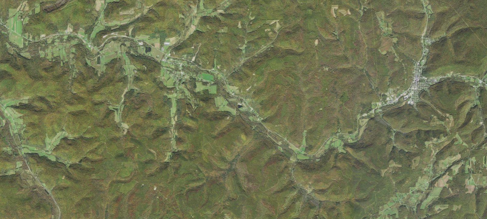 Map of Allegheny River Campground