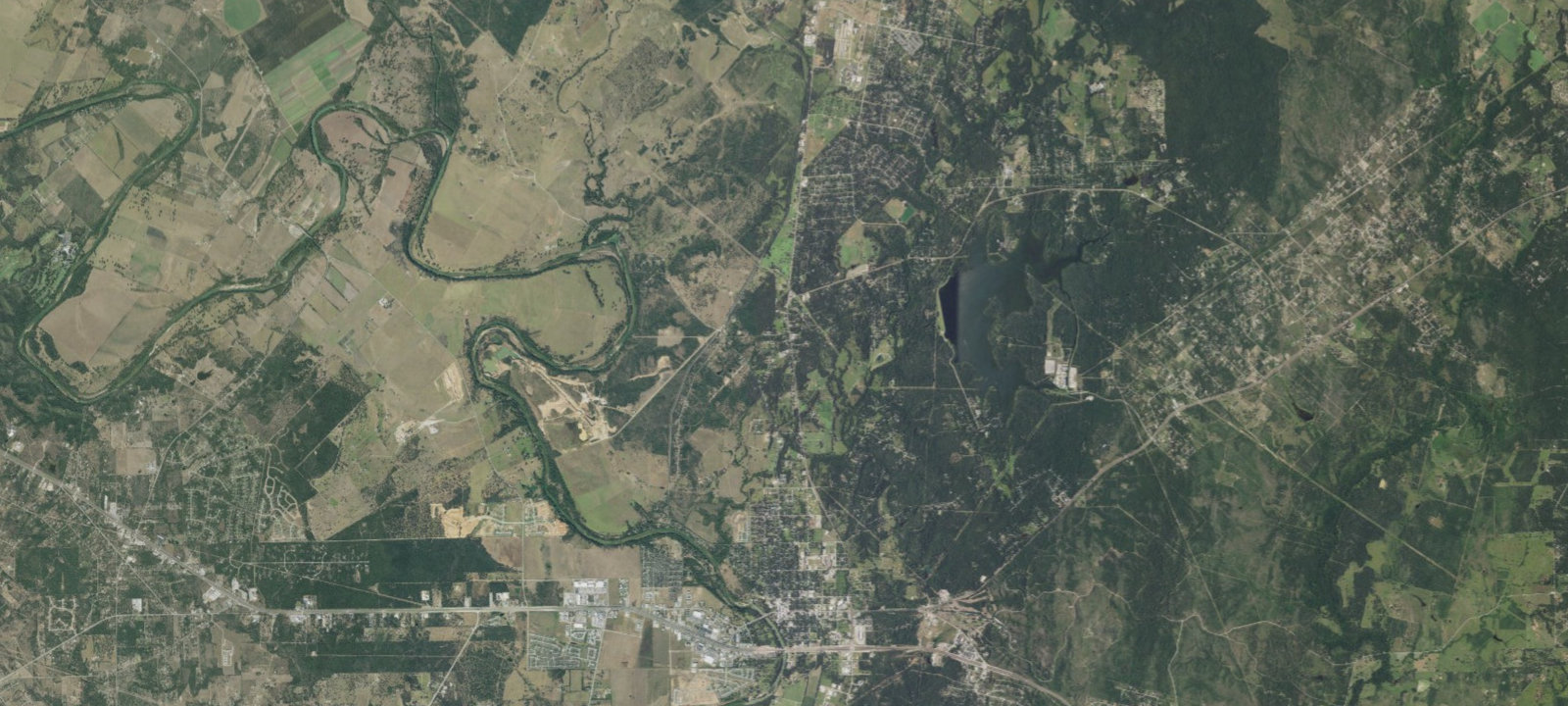 Map of Sunny Bastrop RV Park