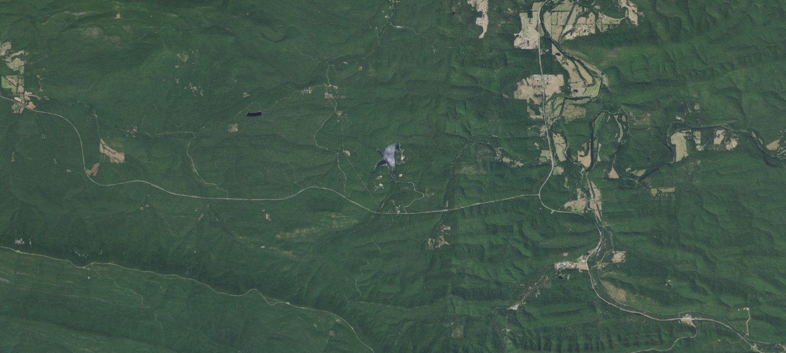 Map of Cedar Lake Shady Lane
