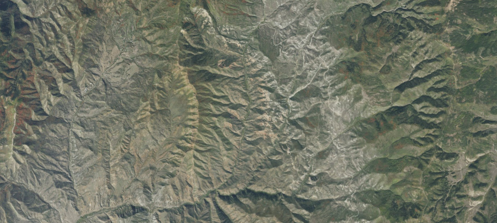 Map of Diamond Fork Dispersed Camping
