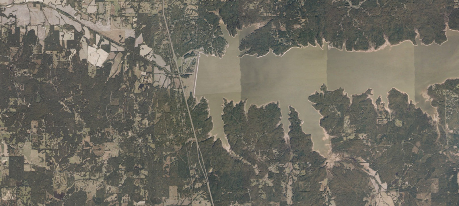 Map of Persimmon Hill(enid Lake)