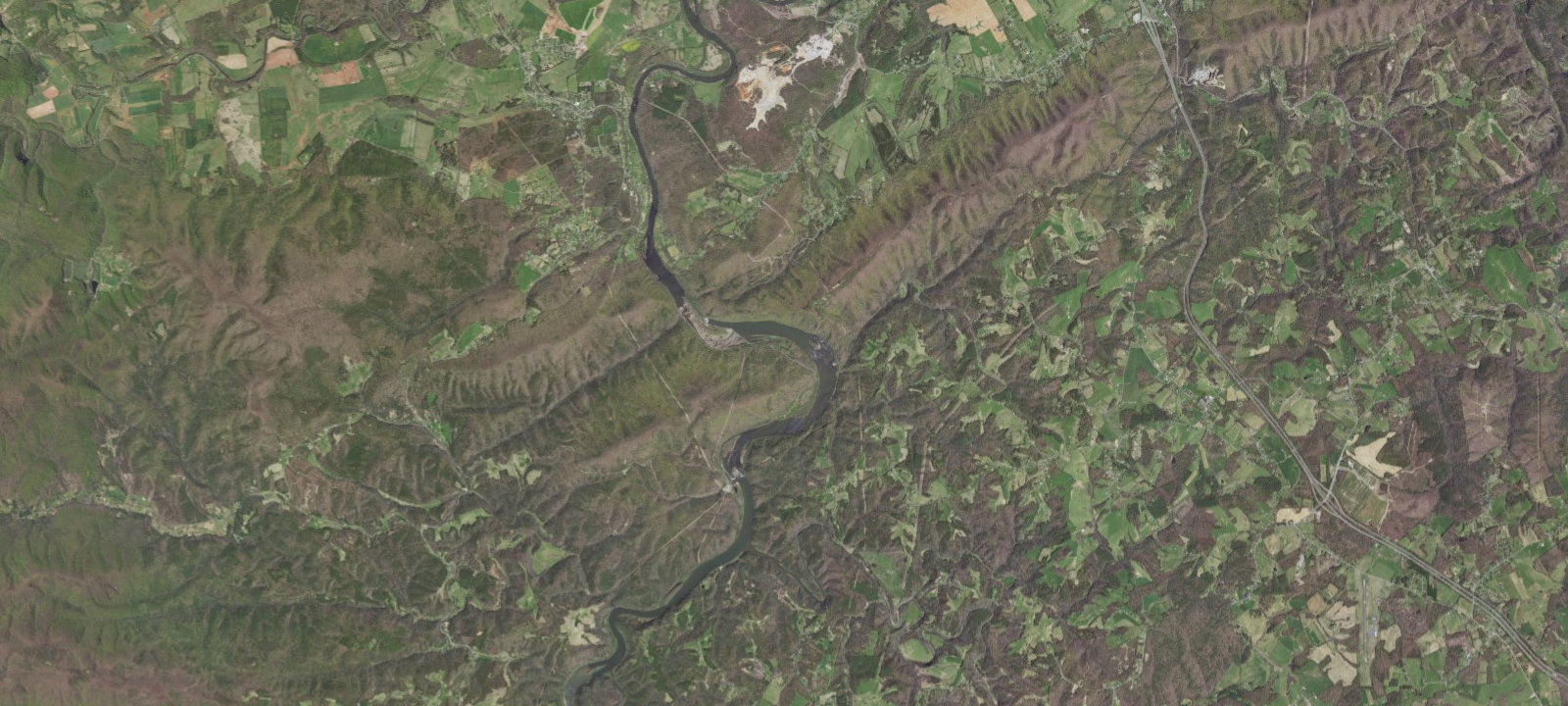 Map of New River