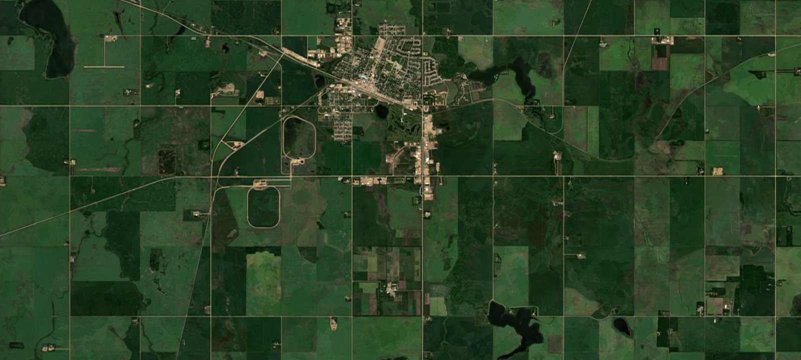 Map of Melfort Campground