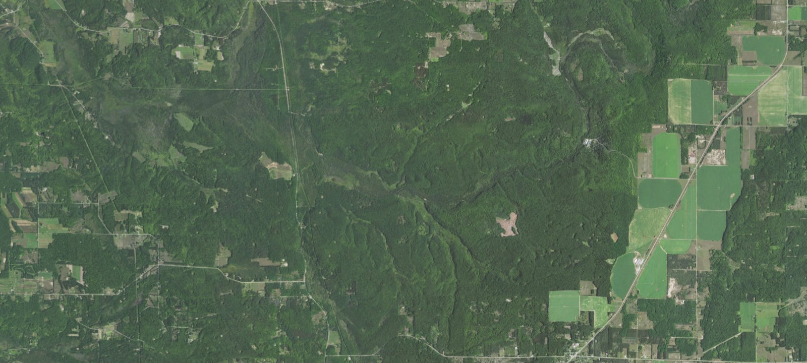 Map of Pinney Bridge State Forest Campground