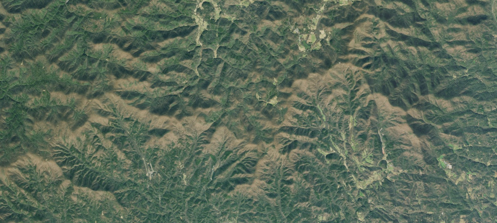 Map of Gooch Mountain Shelter