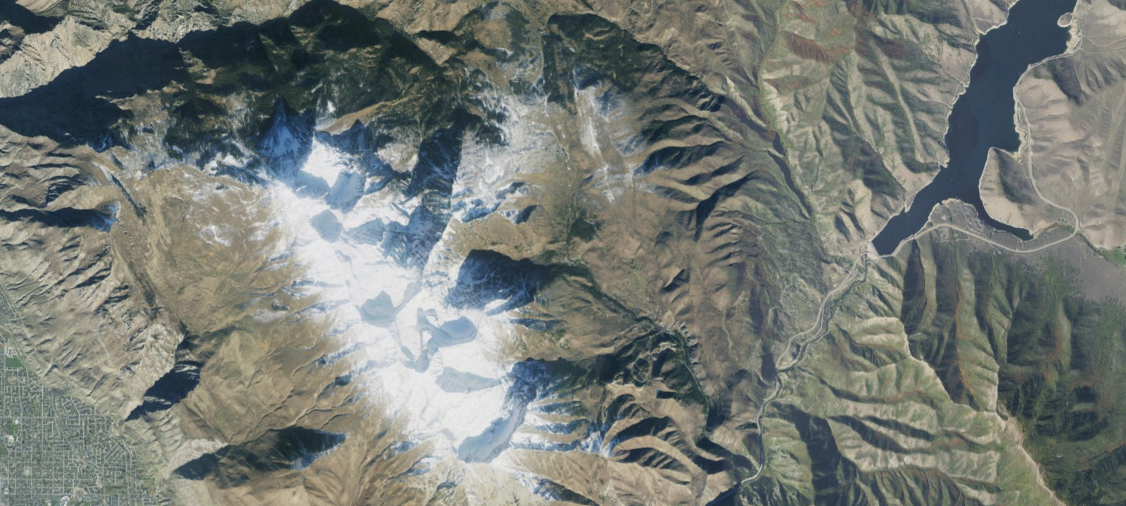 Map of Mt. Timpanogos