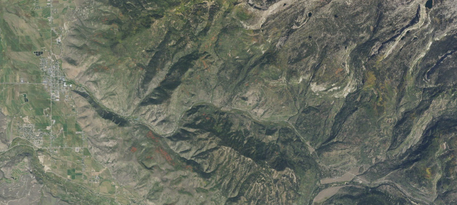 Map of Yellow Pine Campground (UT)