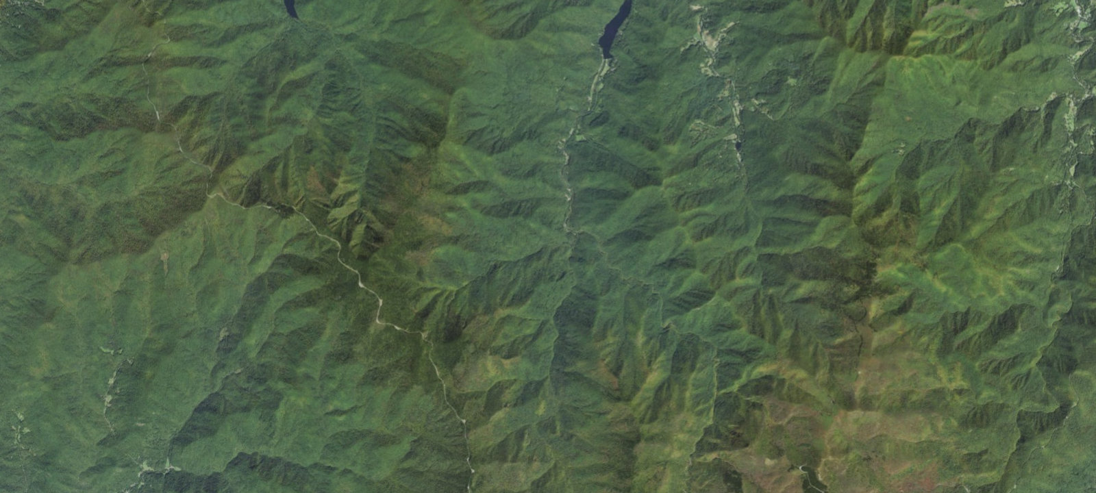 Map of Lickstone Dispersed Campsites