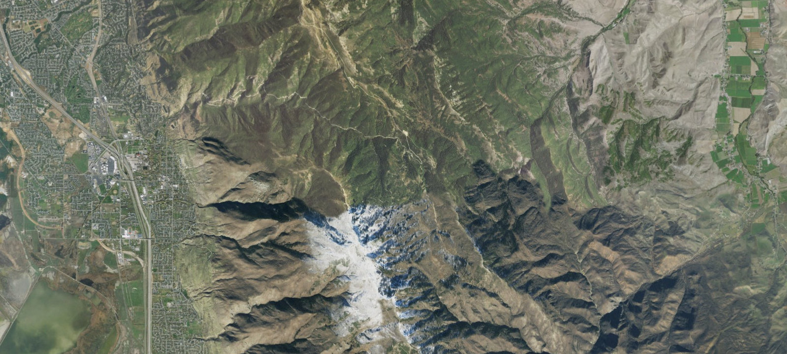 Map of Bountiful Peak Campground