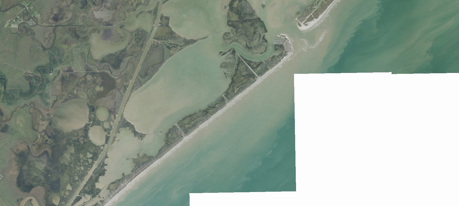 Map of Brazoria County Beach Access #5