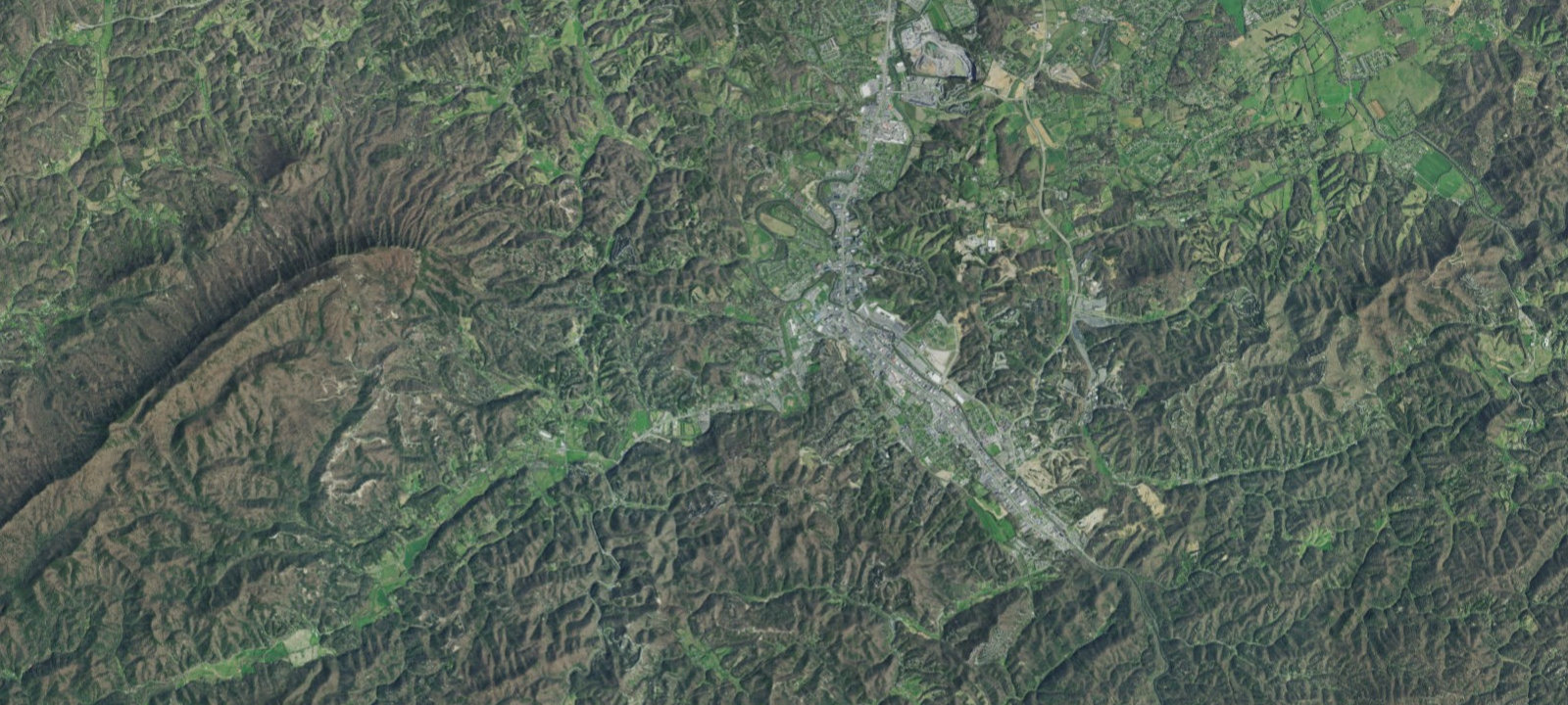 Map of Waldens Creek RV and Campground