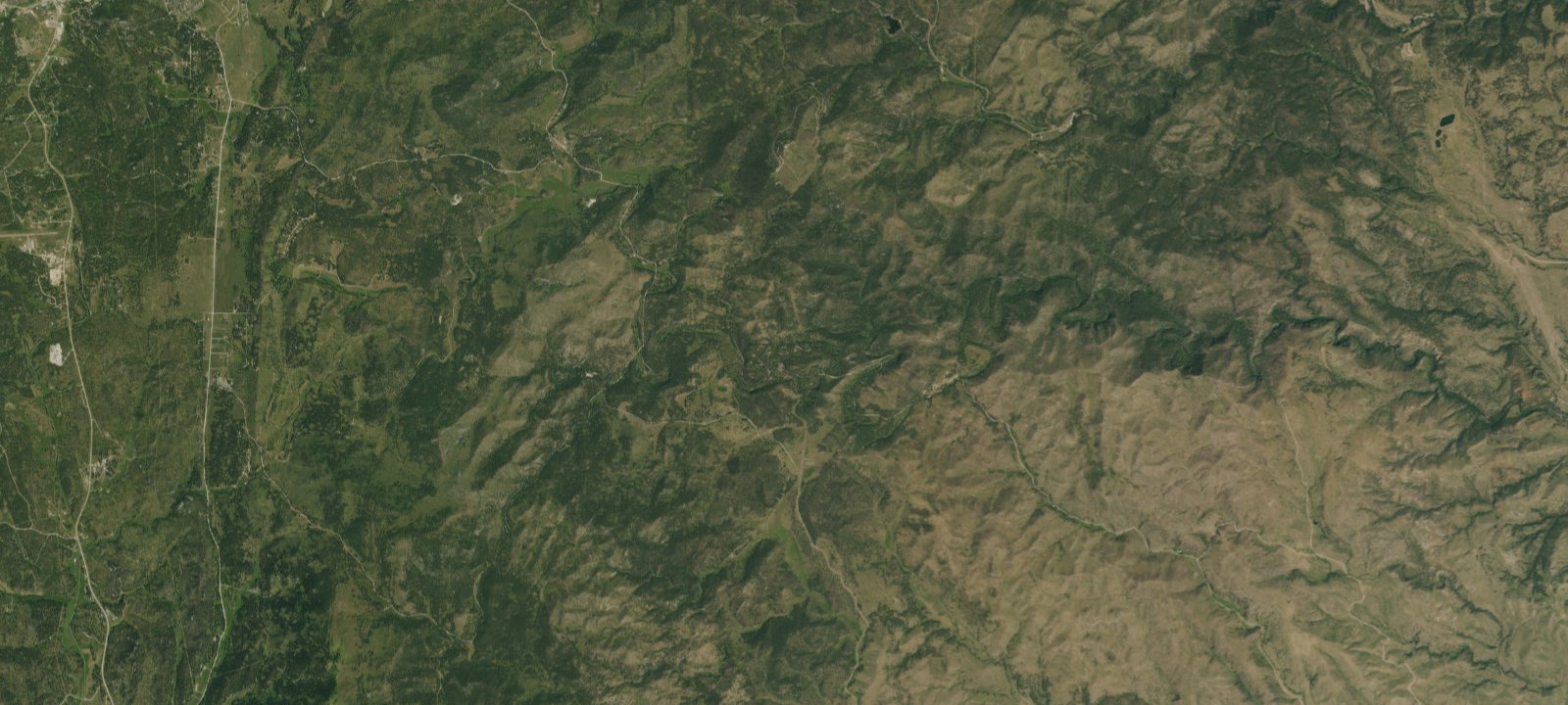Map of Blue Bell Campground