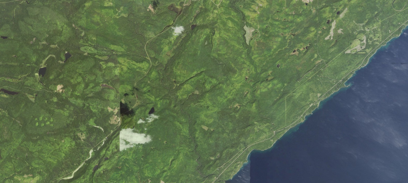 Map of Horseshoe Ridge