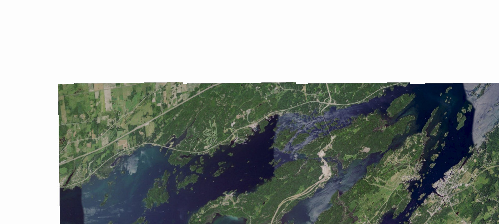 Map of 1000 Islands / Ivy Lea KOA