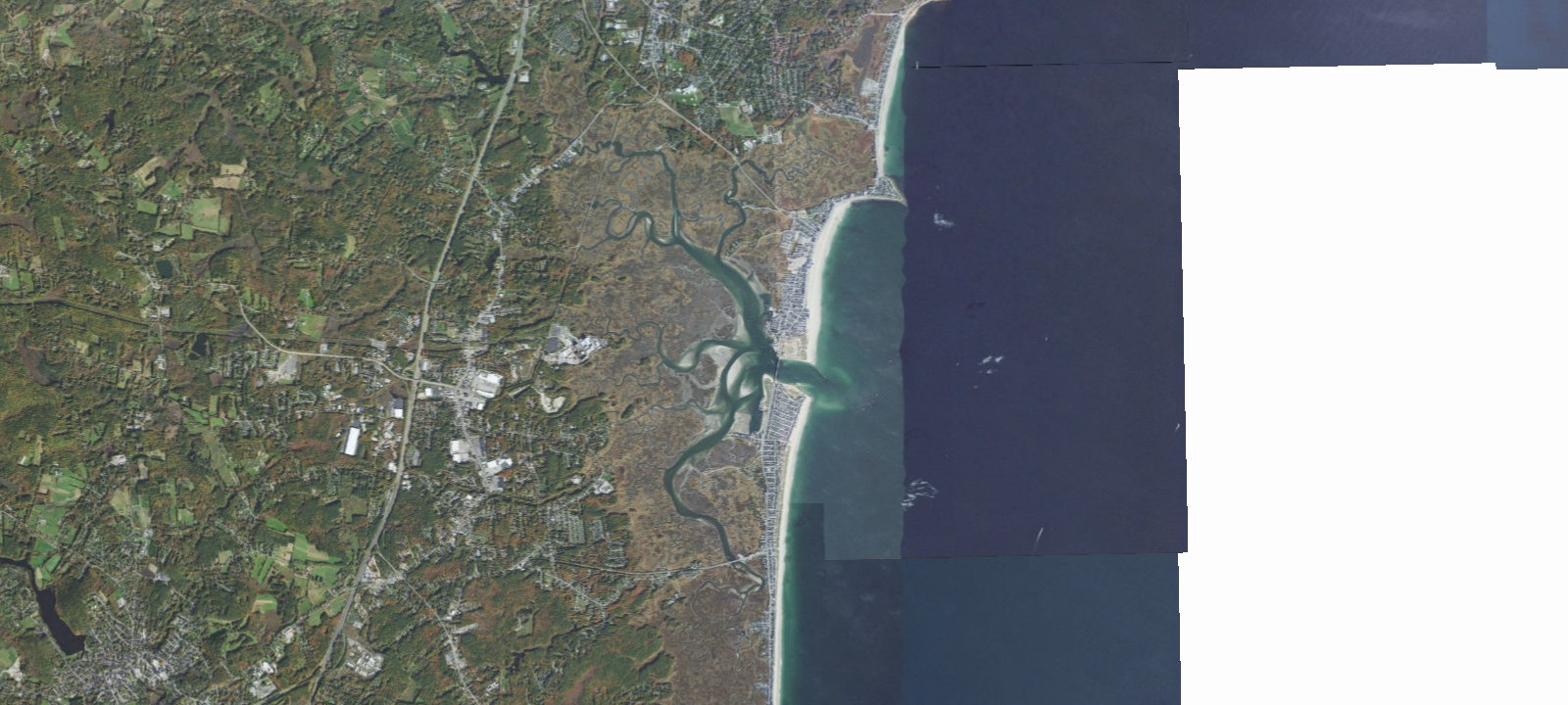 Map of Hampton Beach State RV Park