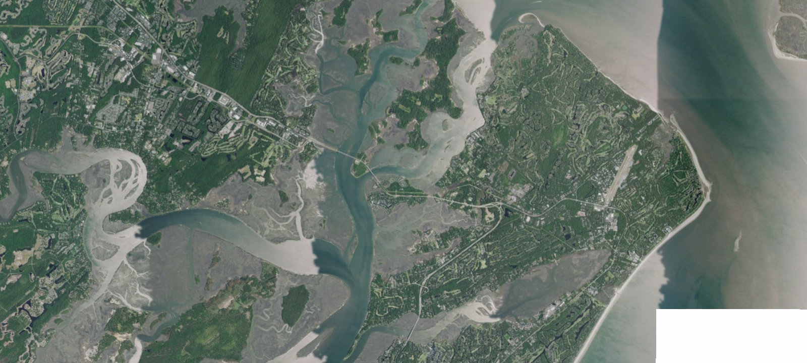 Map of Hilton Head Harbor RV Resort and Marina