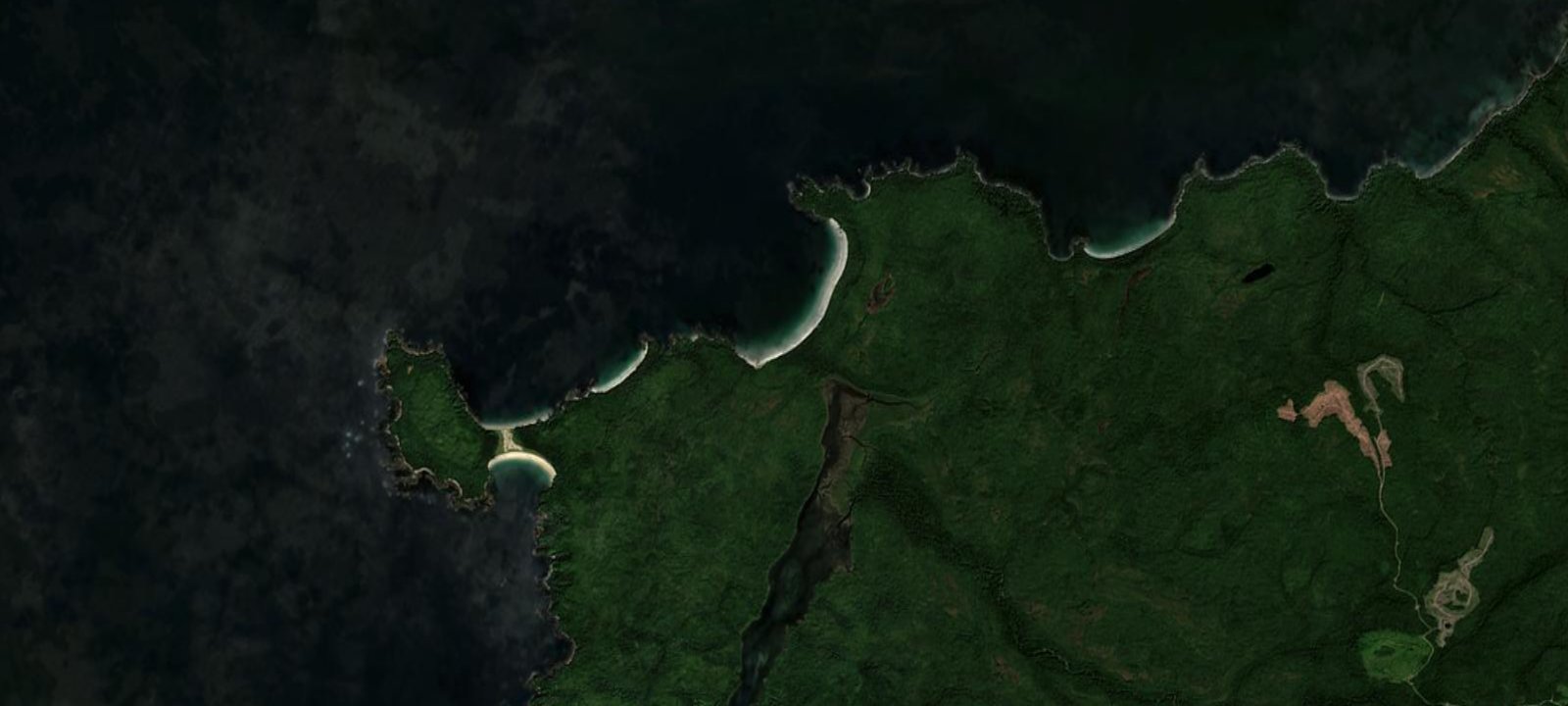Map of Nels Bight Campsite