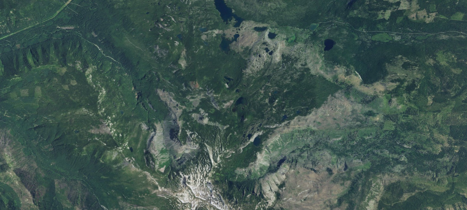 Map of Breitenbush Lake