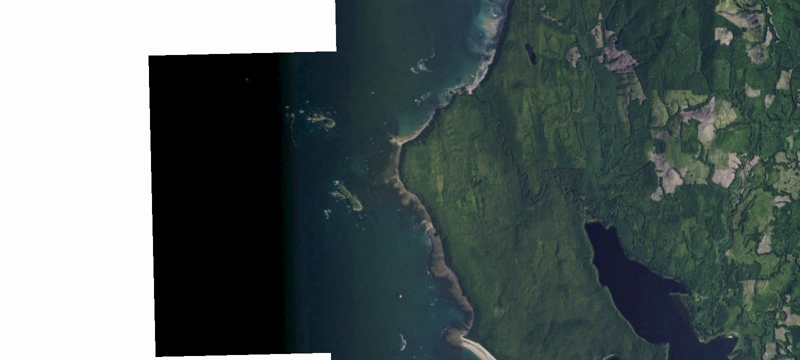 Map of Cape Alava Quota Camping Area