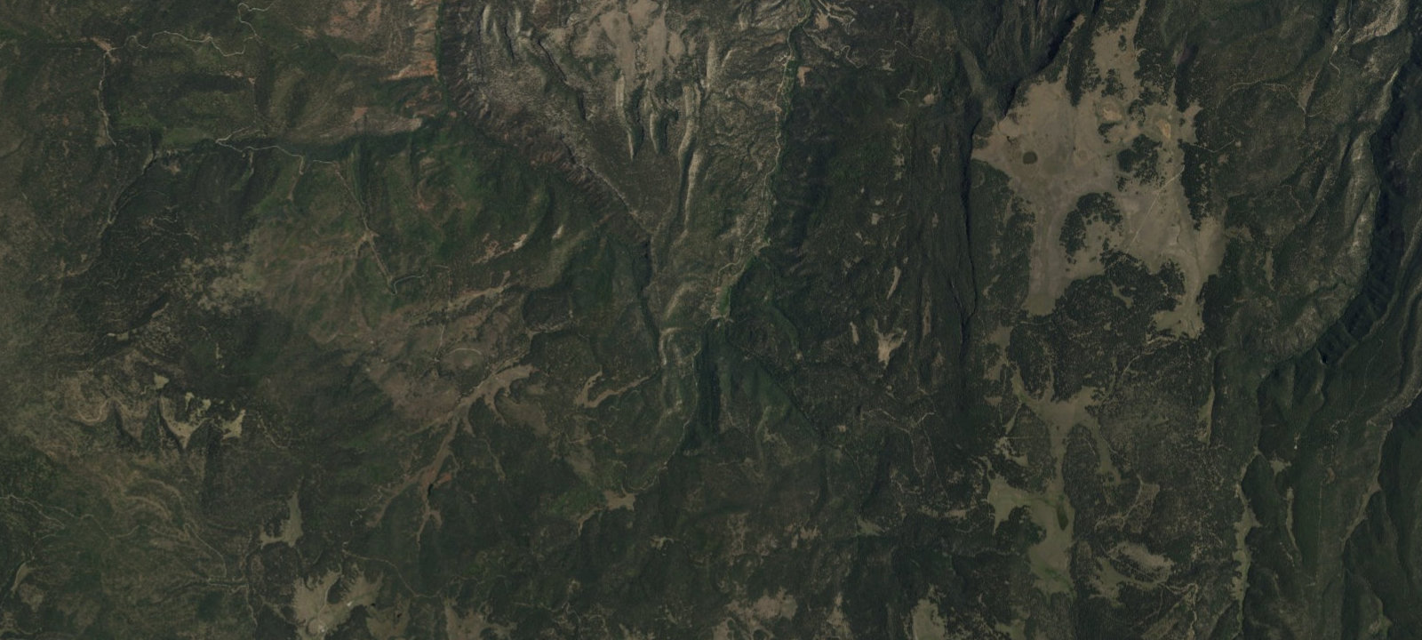 Map of Coyote Canyon