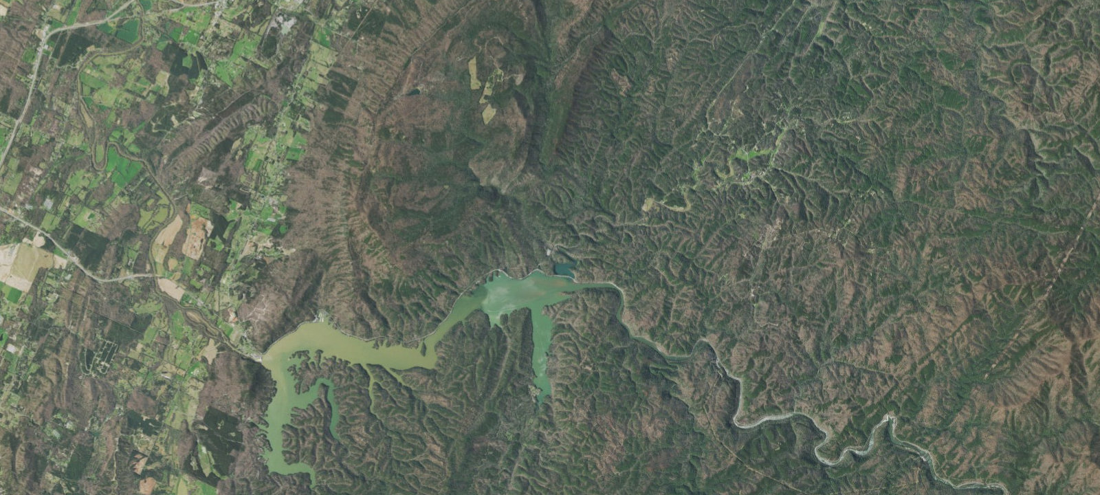 Map of Parksville Lake RV Campground