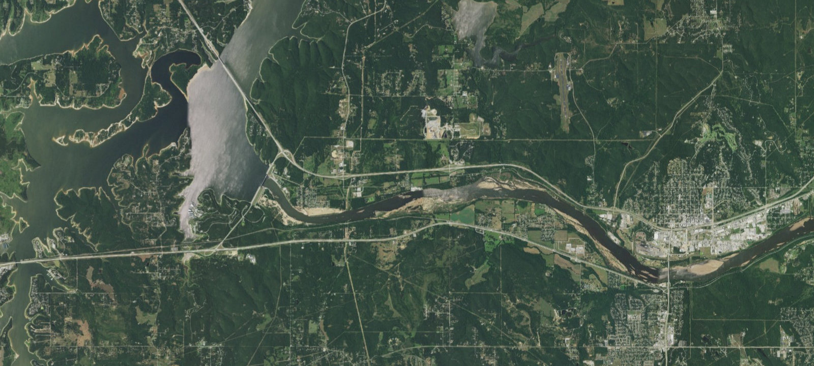 Map of Tanglewood RV Park