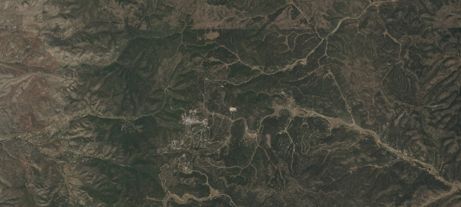 Map of Lower Fir Group Area