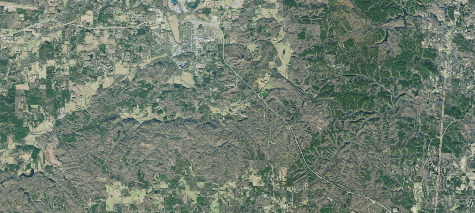 Map of The Beautiful Rock Campground, RV, and Music Park
