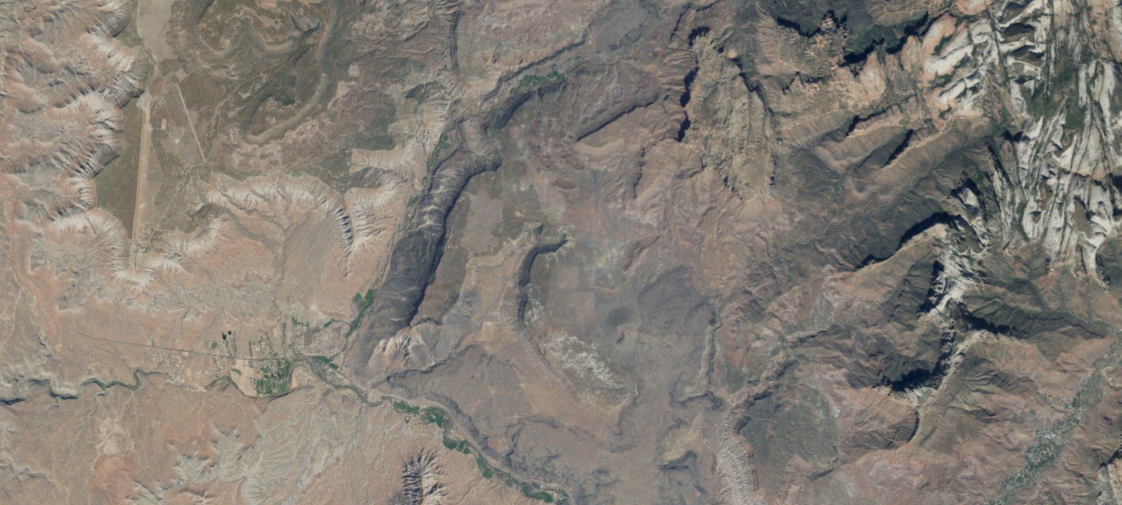 Map of Dalton Wash Road Dispersed Camping