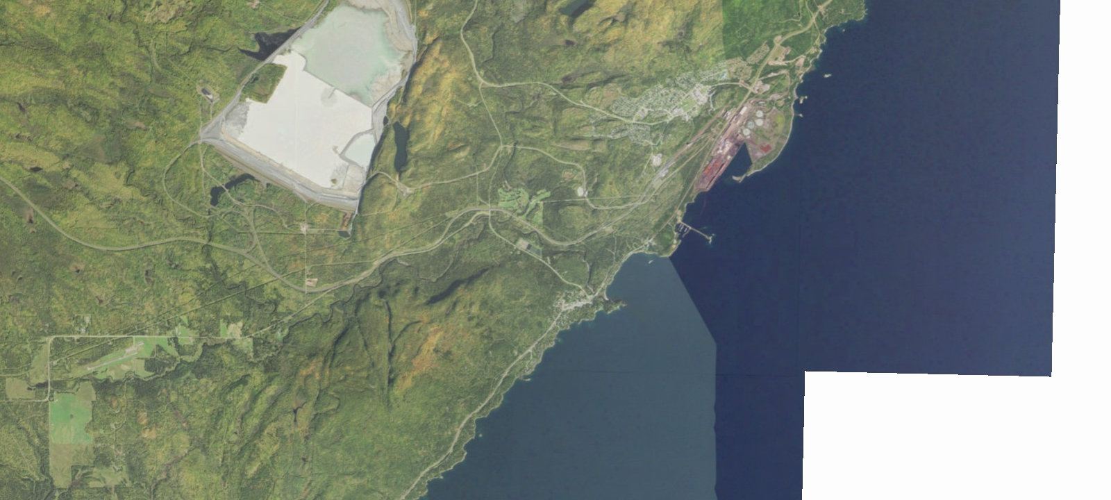 Map of North Beaver River