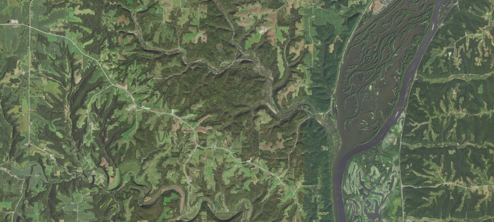 Map of Brown's Hollow Camp