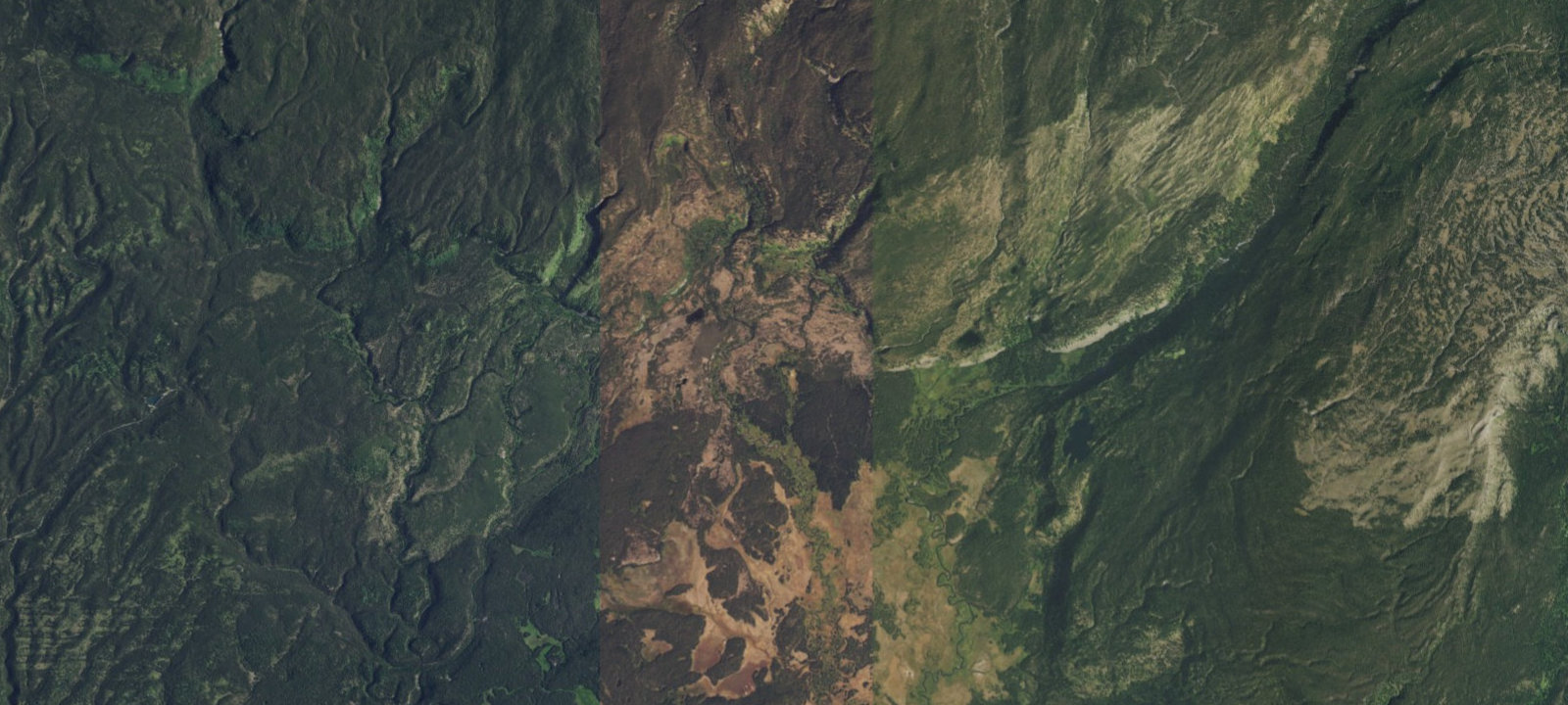 Map of Upper Boundary Creek