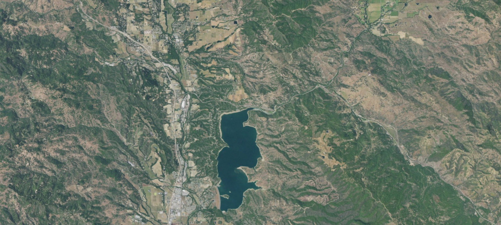 Map of Bushay Recreation Area