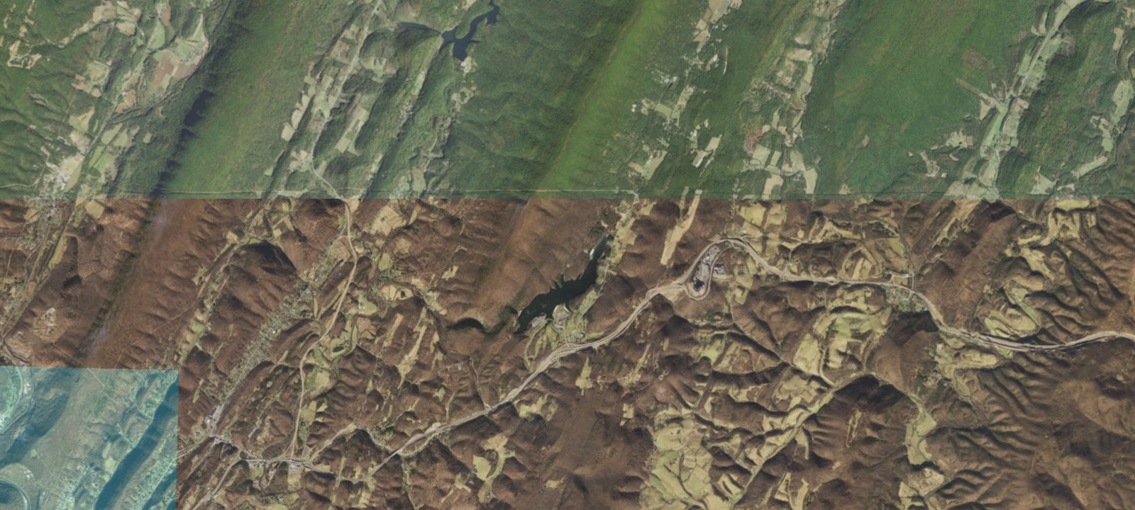 Map of Gum and Hickory Loops