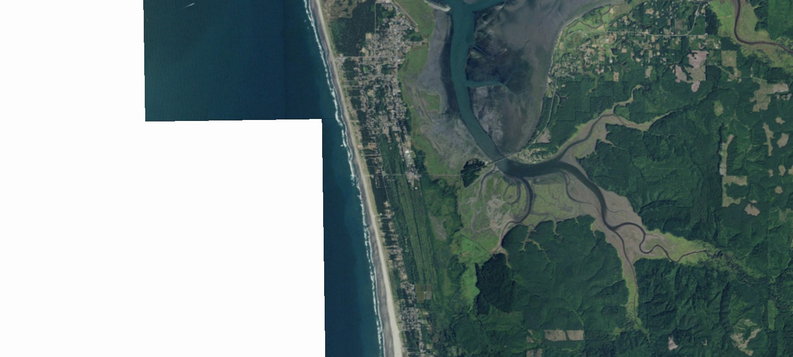 Map of Hiker/biker campsites